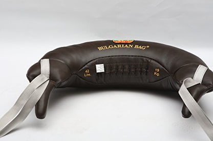 Bulgarian Bag Suples Original Featuring Genuine Leather Core for Maximum Strength and Martial Arts Training Efficiency - size: Large (42 lb)