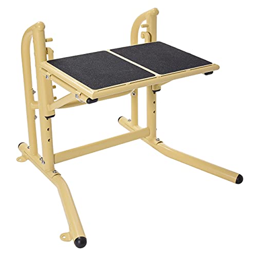 Stamina Outdoor Plyo Box - Adjustable Height 16-24 in. w/Non Slip Surface - Smart Workout App Included- Plyometric Jump Box Step Up Box for Box Jump, Crossfit, Split Squats & More | Smart Workout App Included- Plyometric Jump Box Step Up Box for Box Jump;