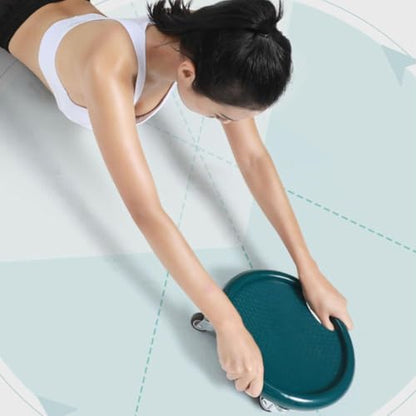 Ab Roller Wheel,Ab Exercise Equipment with Knee Pads,Women's Multifunctional Abdominal Wheel Board,360° Rotating for Core Exercise,Abdominal Strength Training for Full Body Fat Burning Home Gym (B)