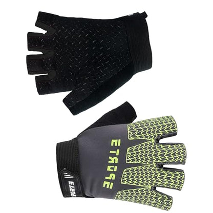 Kids Bike Gloves Cool Ice Silk Anti-Slip Sweat Towel Hook and Loop Closure Breathable Comfortable High Elasticity Perfect for Boys & Girls