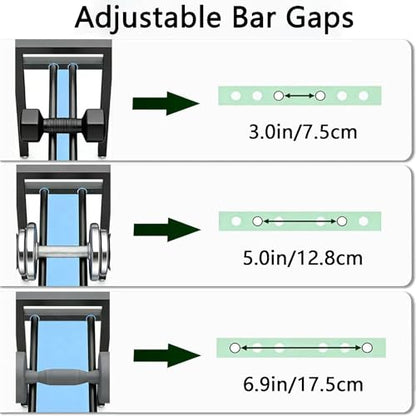 Dumbbell Storage Rack, Weight Rack for Dumbbells, 2 Tier Adjustable Kettlebell Rack Shelf Weight holder for Home Gym Heavy-Duty Space-Saving (Rack Only)
