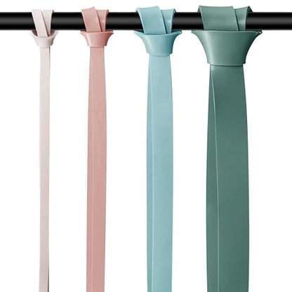 Retrospec Lift Resistance Pull Up Assistance Band Set for Working Out, Home Fitness, Toning, Stretching. Physical Therapy, Muscle Training & Exercise - Lightweight & Portable for Men & Women