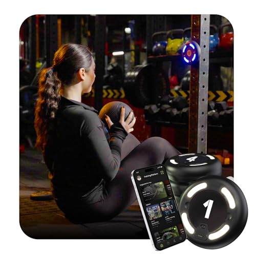 Reaction Training Platform - Improves Reaction Time, Speed, Agility & Coordination for Athletes, Trainers, Physical Therapists - AI Powered Smart Training - size: 4 Pads - Pro ( Basic Kit )
