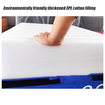 Foam Reinforced Box Stackable Soft Plywood Box, Anti-Skid Safety Used for Jumping, Strength Training and Physical Training, Suitable for Home Gym Box - size: 90*75*135cm
