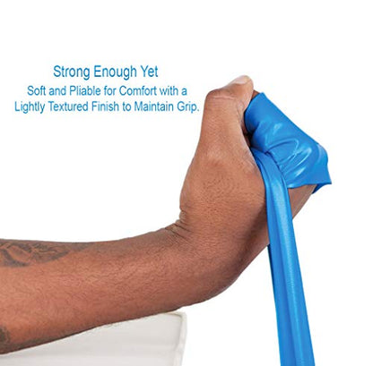 Pack of 5 Latex-Free Norco Rainbow Resistance Bands Set. Multi-Pack Includes Levels 1-5 (Light - Super Heavy). No Powder, No Odor. 5 Ft. Single Lengths Physical Therapy, Gym, Home Exercise Routine.