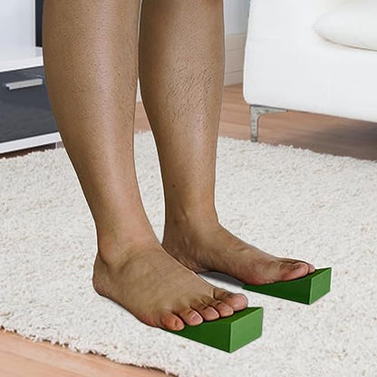 Yoga Foam Wedge, Professional Height Wedge Yoga Prop, Portable Foam Yoga Wedge Stretching Equipment, Supportive Yoga Block, Back Support Foam Incline Slant Board For Leg, Calf, Ankle And Foot Stretchi