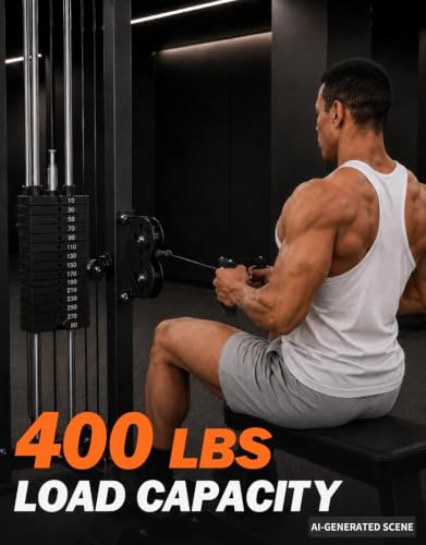 Fitarc Double D Row Handle Cable Attachments for Gym, Non-Slip V Bar Attachment for Home Gym Equipment, T Bar Row Attachment for Back Training, LAT Pulldown Attachments and Cable Machine Attachment - color: Double D Row Handle