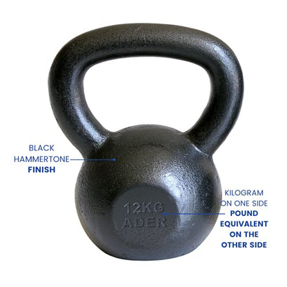 Ader 12kg (26lb) Premier Kettlebell Set (2pcs)
