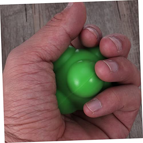 BESPORTBLE Agility Reaction Training Ball 58mm Silicone Hexagonal Ball for Speed and Coordination for Baseball Practice Suitable for Ages