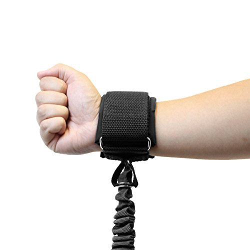 Medium Resistance Shoulder Band with Cuffs for Warm-up, Shoulder Conditioning and Injury Prevention- By Speedster
