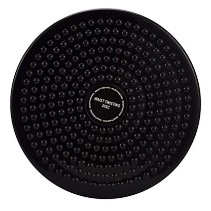 Wobble Board,Twist Board Exercise Training Waist Disc Non-Slip Safety Platform Body Shaping Twister for Legs Waist Workout Black Balance Boards