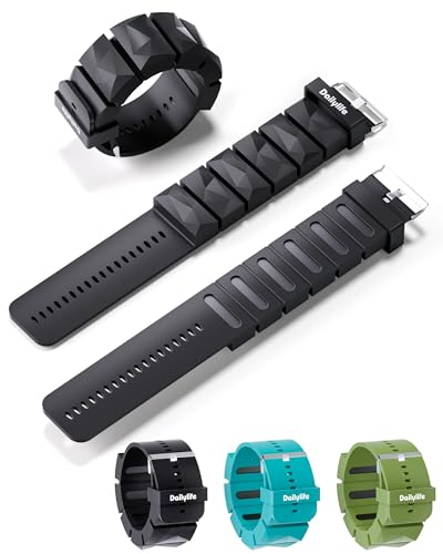 DAILYLIFE Ankle Weights, Pilates Adjustable Ankle Weights for Women Men, Wrist Weights, Leg Weight Straps, 2 lb Hand Weights Set for Home Gym Fitness, Workout, Walking