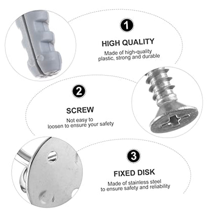 Wall Mount Suspension Ceiling Anchor Bracket for Suspension Straps Gymnastic Rings Yoga Swings Durable