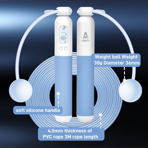 Weighted Cordless Jump Rope for Adults, Adjustable Length Ropes Ropeless Jump Rope for Beach Body Cordless Jumping Rope With Indoor Jumprope Great for Improving Fitness In Small Spaces