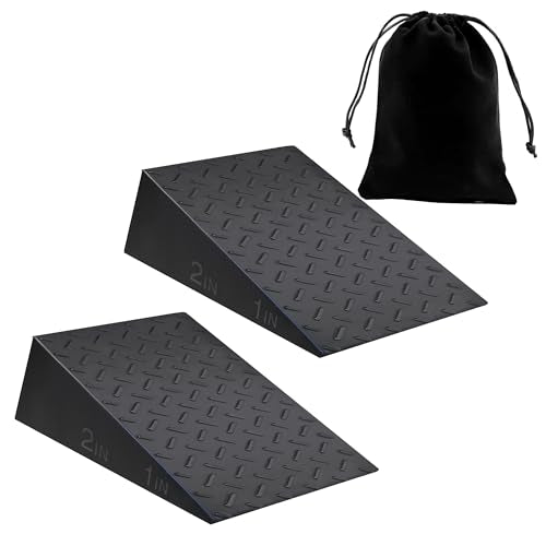 Squat Wedge for Deep Squats Non-Slip: Blocks for Mobility & Leg Training