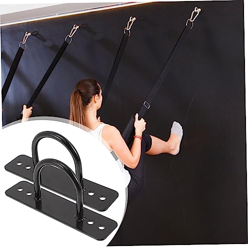 MAGICLULU 2Pcs Battle Rope Anchor Wall Ceiling Mount for Gym Rope Accessories Securely Holds Fitness Equipment Indoors Outdoors for Suspension Straps Gymnastic