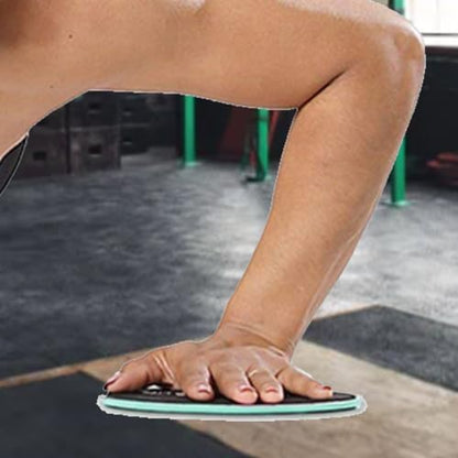 2PCS Core Sliding Discs, 7.0 in Dual Sided Exercise Sliders Sport Workout Turf for Carpet Hardwood Floor