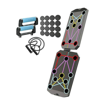 Multifunction Foldable Push Up Boards Portable Push Up Boards Fitness Equipment for Strength Training and Muscle Building Fitness Strength & Exercise Training Equipment - color: A