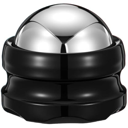Massage Ice Roller Ball Cold & Heat Therapy Tight and Sore Muscles Relief - color: Black-02