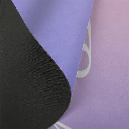 Custom Name Yoga Mat,Personalized Travel Yoga Exercise Mat,Non Slip,Perfect for Kids & Adults,Gradient Color D Series - color: Style 2