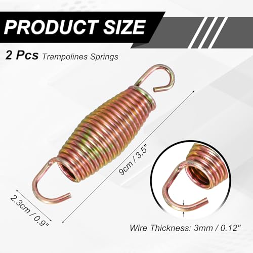 Trampolines Springs, Carbon Steel Replacement Accessories Fitness Rebounder Extension Spring Trampolines
