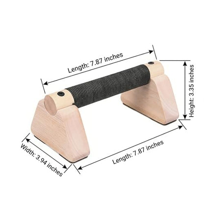 Non-Slip Push Up Boards, 2 Pcs 20cm Fitness Plates for Home Gym Strength Training