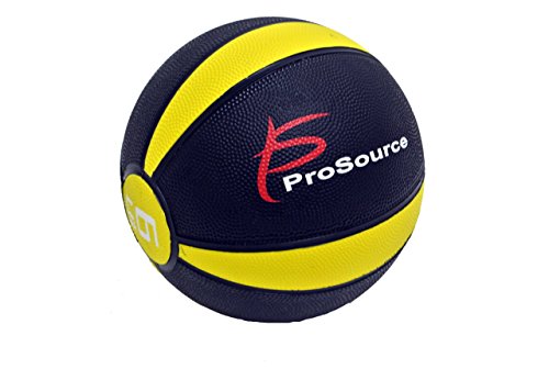 ProsourceFit Weighted Medicine Ball for Full Body Workouts - size: 6 lbs
