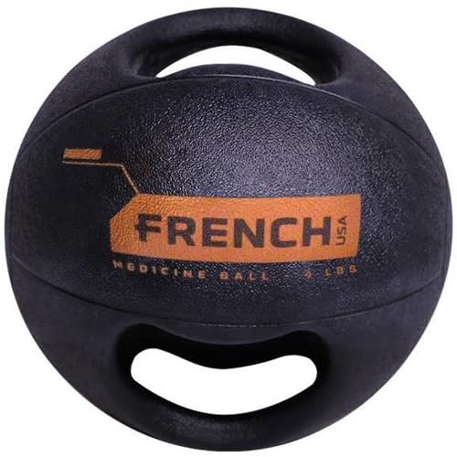 Dual Grip Medicine Ball w/Handles 4 lb (New)