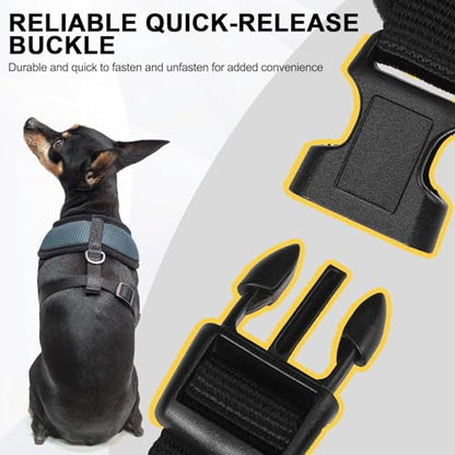 BINGPET Small Dog Harness, No Pull Step-in Puppy Pet Vest, Blue - color: Navy Blue, size: XS (NECK: 10", CHEST: 10"-14")