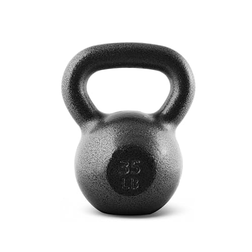 CAP Barbell Cast Iron Kettlebell - Singles and Sets, Multiple Weight Choices - size: 34.4 Pounds