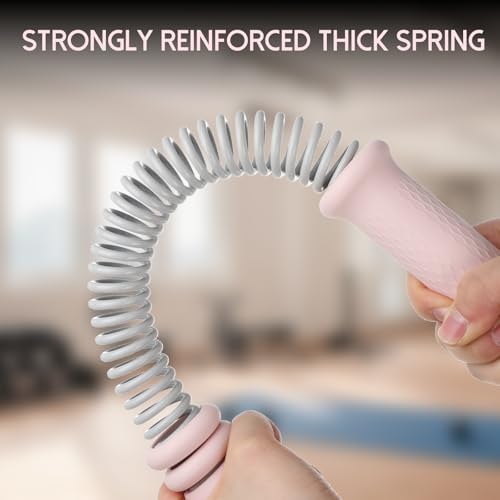 Adjustable Ropeless Battle Ropes for Home Gym, Heavy Duty Cordless Ropes Portable Arm Exerciser Rope Quiet Exercise Equipment with Variable Resistance Cardio & Muscle Training for HIIT