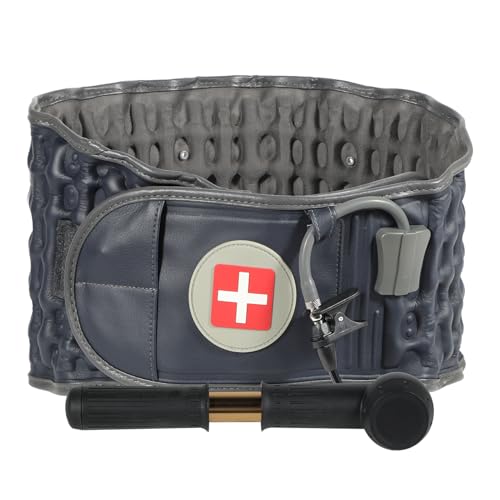 Decompression Back Belt,Lumbar Spine Support for Pain Relief,Lower Back Traction Device for Women and Men One Size Fits 29-49 inches Waist
