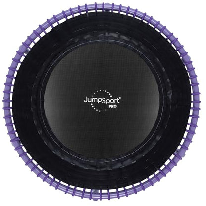 JumpSport 44" PRO Fitness Trampoline, Model 550 Exercise Rebounder, Purple