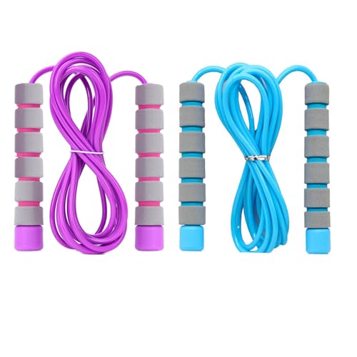 Adjustable Soft Skipping Rope with Skin-Friendly Foam Handles for Kids, Children, Students and Adults, Fitness Jump Rope For Outdoor, Party Favor, Exercise Activity