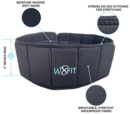 Adjustable Weighted Belt for Women & Men, Up to 20 LBS – Rucking Belt for Walking, Hiking & Strength Training