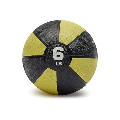 Amazon Basics Weighted Medicine Ball for Core Strength, Strength Training, Full-Body Workouts and Balance Exercises