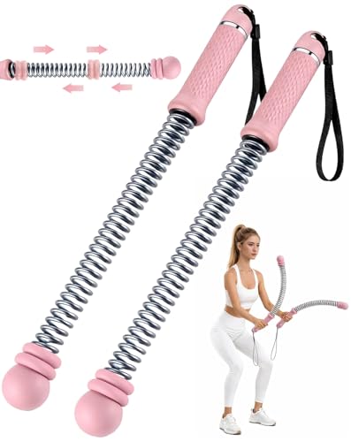 Ropeless Battle Ropes for Home Gym, Adjustable Weight, Weighted Workout Cords for HIIT, Strength, and Low-Impact Cardio Training, Home Gyms to Burn (Black) - color: Pink