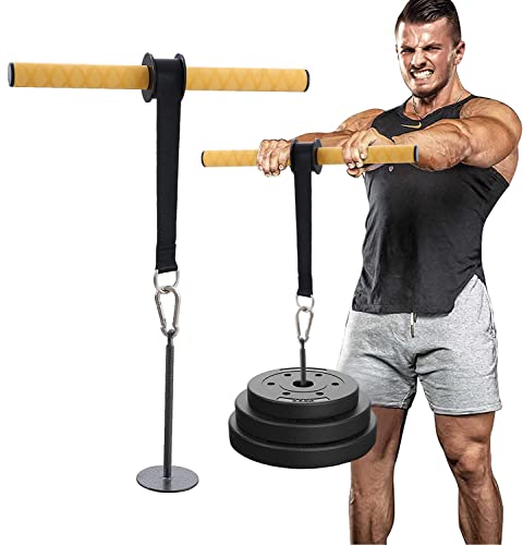 PELLOR Wrist and Forearm Blaster, Wrist Roller & Forearm Roller with Anti-Slip Grip Handles, Forearm Strength Trainer Ideal for Grip Strength, Muscle Building, Rehabilitation