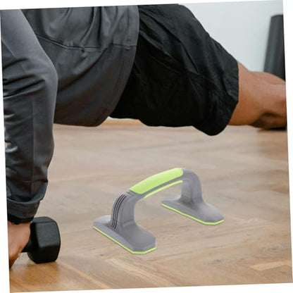 KICHOUSE 2Pcs Bars Anti-Slip Soft Plastic Handles for Home Gym Strength Training Equipment for Men Women for Floor Workouts and Bodyweight Exercises
