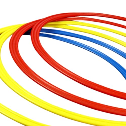 Agility Training Rings Portable Sturdy Home Gym for Soccer Trainer Athlete Kids Hockey