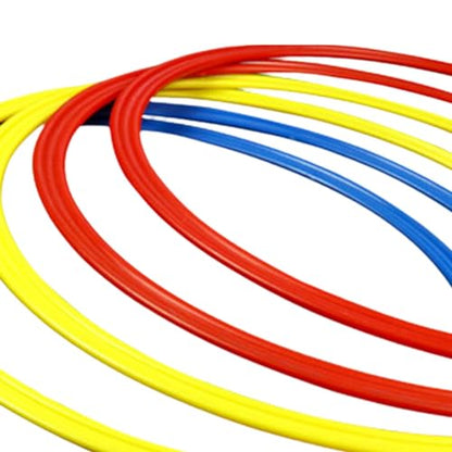 Agility Training Rings Portable Sturdy Home Gym for Soccer Trainer Athlete Kids Hockey