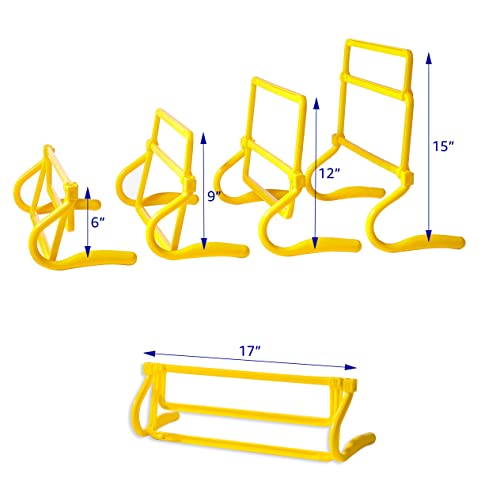 Set of 5 Adjustable Speed Training Hurdles by Trademark Innovations