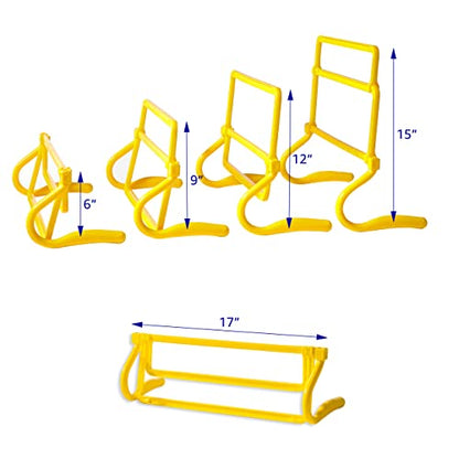 Set of 5 Adjustable Speed Training Hurdles by Trademark Innovations