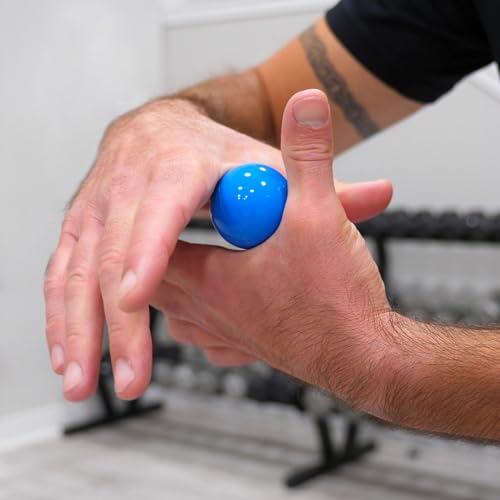 OPTP Mini Balls - Vinyl Air-Filled Self-Massage Ball Set (2 Piece) for Hand and Foot Therapy- Small Therapy Balls for Improved Strength, Fine Motor Skill Development, and Soft Tissue Mobilization