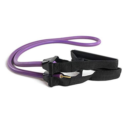 Power Systems Versa Tube Plus Resistance Bands with Handles 48" Exercise Tubing, Multiple Resistance Levels for Strength Training, Home Gym, Physical Therapy & Travel - style: Extra Heavy