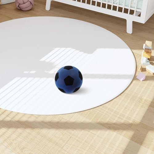 SUPVOX Silent Soccer Ball 7.08In Soft Pu Indoor Football for Kids Quiet Training Toy Improve Soccer Skills and Reaction for Home and School Play