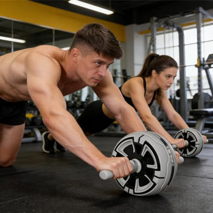 auto rebound ab roller intelligent brake ab wheel adjustable distance ab roller 70cm 100cm 150cm core trainer abs obliques home gym anti slip removable handle ergonomic grip progressive ab wheel compact abdominal roller beginner advanced core workout equi