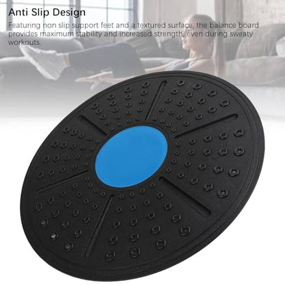 Plastic Balance Board for Core Strength Stability Trainer with Non Slip Feet for Injury Recovery Adults Children Elderly