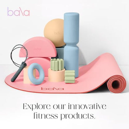 Bala Bangles Wrist & Ankle Weights for Women & Men, Home Gym Equipment - color: Bone, size: 2 LB