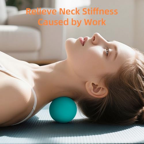 Massage Lacrosse Balls for Myofascial Release, Trigger Point Therapy - color: Green